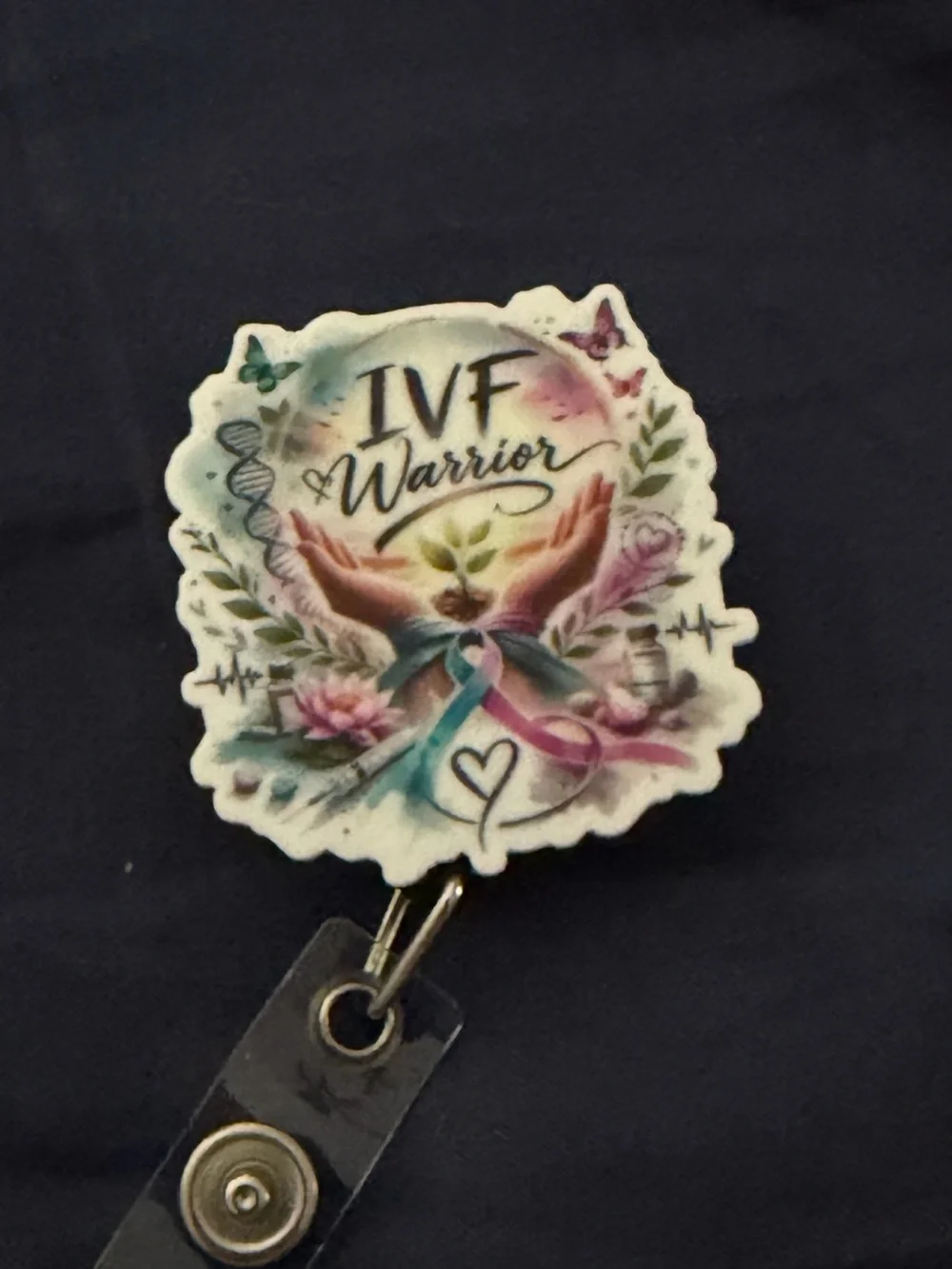 IVF Warrior Badge Reel - Multicolor Women Accessories